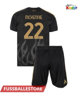 Günstige Juventus Weston McKennie #22 3rd trikot Kinder 2026-27 Kurzarm (+ Kurze Hosen)